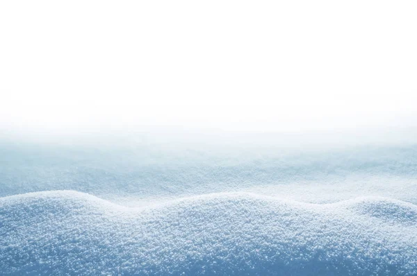 Hófúvás, fehér háttér — Stock Fotó