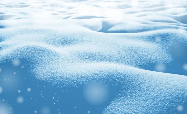 Schnee heller Hintergrund — Stockfoto