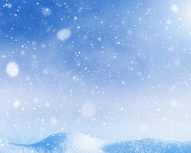 Kış arka plan tasarımı için