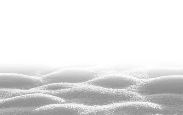 Beyaz arka planda Snowdrifts — Stok fotoğraf