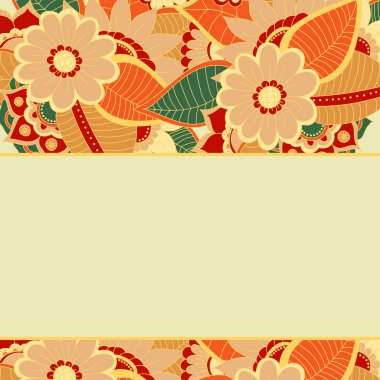 Zentangle soyut çiçek. Doodle çiçek. Vektör çizim