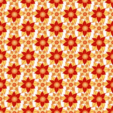 Zentangle soyut çiçek. Doodle çiçek. Vektör çizim