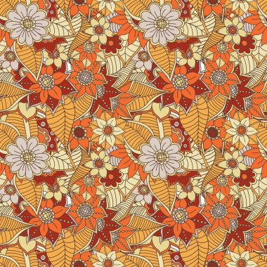 Zentangle soyut çiçek. Doodle çiçek. Vektör çizim