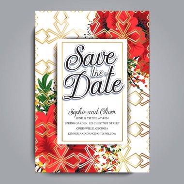 düğün davetiyesi. 