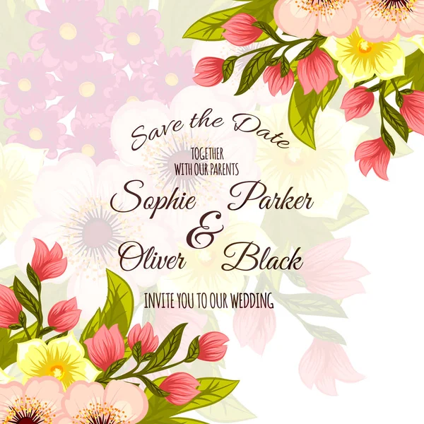 düğün davetiyesi. 