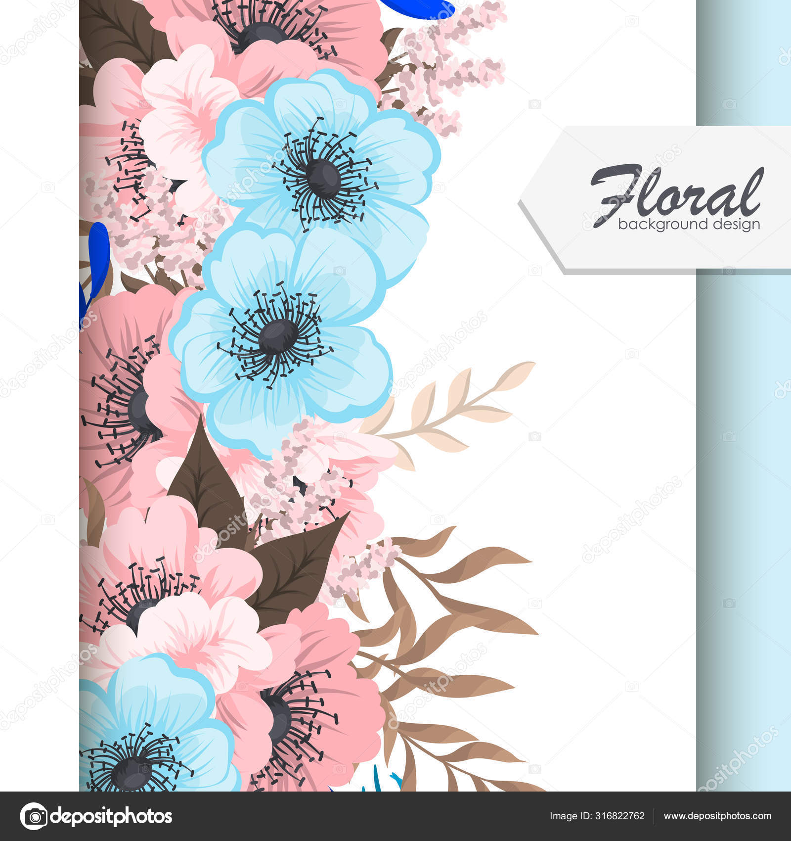 Cute Flower Border Pink Light Blue Flowers Stock Vector Image By C Doodle Flower Cute Flower Border Pink Light Blue Flowers Stock Vector Image By C Doodle Flower