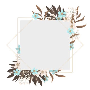 Beyaz çiçek arkaplan kenarı