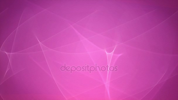 Abstract Pink Waving Lines Motion  Background Loop — Stock Video