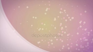 4k romantik uçan çiçek güzel kalp zemin sorunsuz döngü. İçin St Sevgililer günü, anneler günü, evlilik yıldönümü tebrik kartları, düğün daveti veya doğum günü.