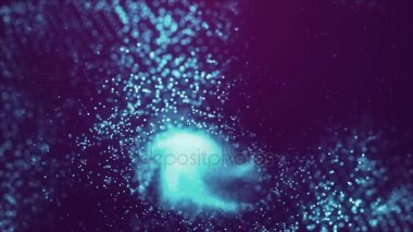 Tv için bokeh etkisi parçacıklar arka plan parlayan soyut bulanık ışıkları göster, Intro, açacağı, Noel Tema, tatil, parti, kulüpleri, olay, müzik klipleri, film reklam.