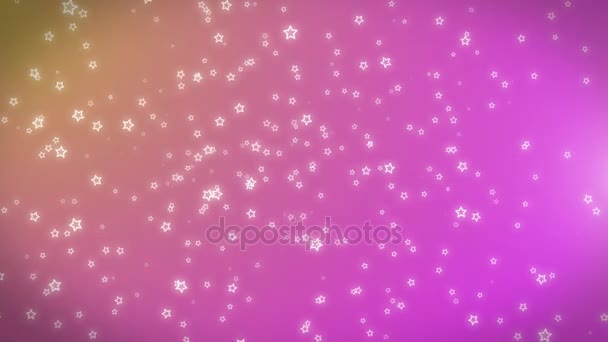 Abstract Seamless Loopable Background with Nice Flying Flowers Motion Background. На день святого Валентина, День матери, праздничные открытки, свадебное приглашение, открытки на день рождения  . — стоковое видео
