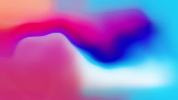 Abstrato Líquido Cor movimento gradiente Loop fundo — Vídeo de Stock