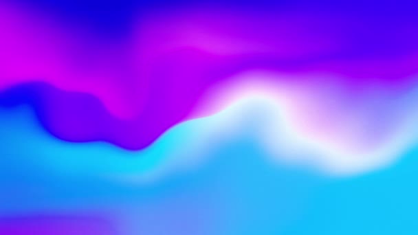 Abstract Liquid Color moving gradient Loop background — Stock Video