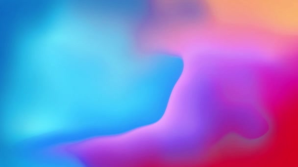 Аннотация Digital Multicolor Gradient Mesh Motion Loop Animatin Background — стоковое видео