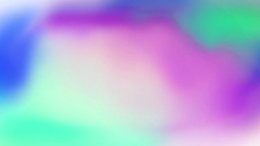 Soyut Renkli Gradyan 3d Sıvı Dinamik Dalgalar 4k döngü arkaplanı.