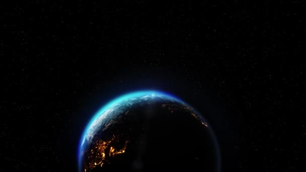 ( 영어 ) Planet Earth Rotating in the Night Loop Animation - 인터넷 영화 데이터베이스 — 비디오