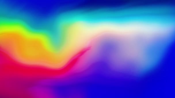 Malla de gradiente de movimiento multicolor abstracta Fondo de bucle . — Vídeo de stock