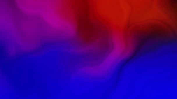 Abstrait Gradient coloré et boucle de soie vague liquide Fond d'animation .