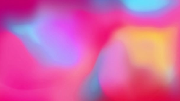 Abstrait Gradient coloré et boucle de soie vague liquide Fond d'animation .