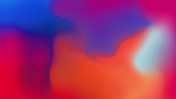 Astratto liquido gradiente sfondo colorato senza soluzione di continuità Looped Animazione. — Video Stock