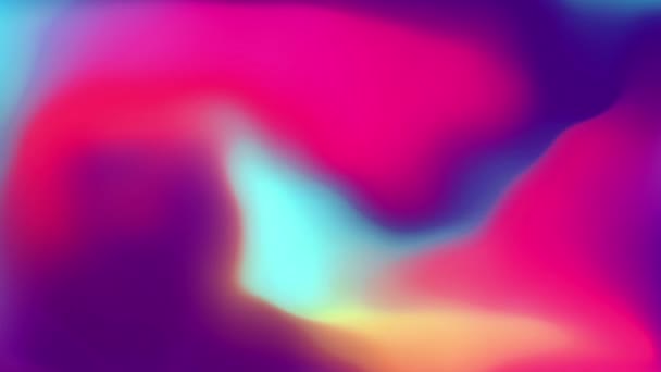 Digital Gradient Cool Blue Purple Pink Vibrant Gradient fond de boucle. — Video