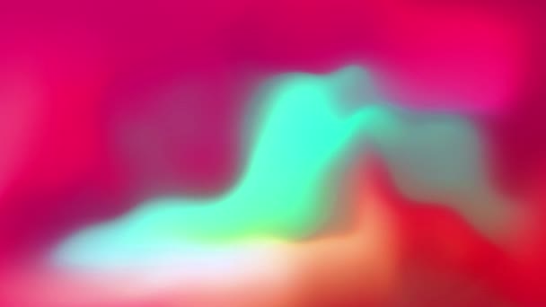 Digital Gradient Cool Blue Purple Pink Vibrant Gradient fond de boucle. — Video