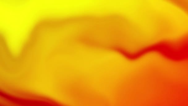 Digitaler Farbverlauf Kühl Gelb Lila Rosa Lebendiger Farbverlauf Schleife Hintergrund. — Stockvideo