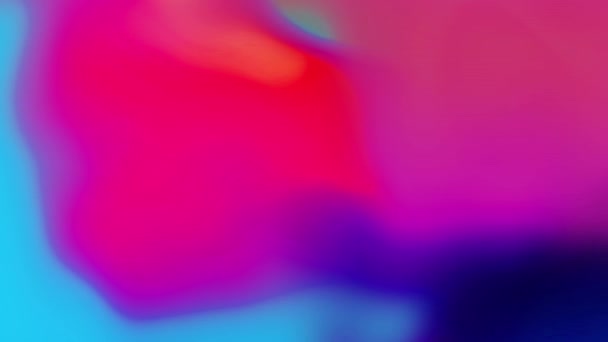 다채 로운 트 렌 디 플루 이드 블레인 드 화려 한 배경 루프 애니메이션. — 비디오