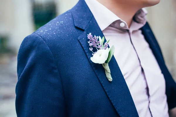 Boutonniere para hombres — Foto de Stock