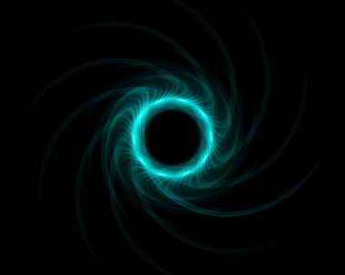 Soyut desenler. Plazma akışı ve enerji.