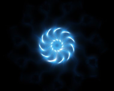 Soyut desenler. Plazma akışı ve enerji.