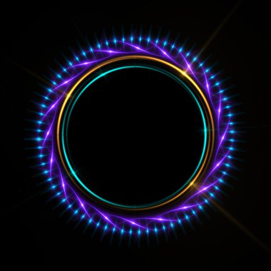 soyut halka arka plan