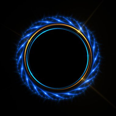 soyut halka arka plan