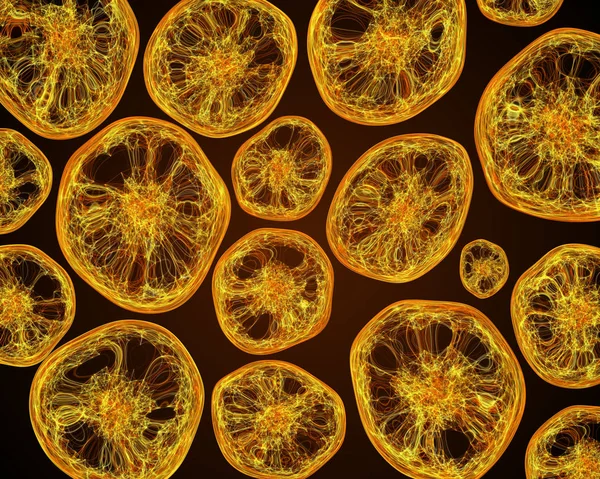 Vida bajo el microscopio de las células —  Fotos de Stock