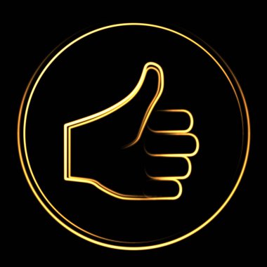 Parlayan web simgeler hatları - bize ulaşın