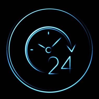 Parlayan web simgeler hatları - bize ulaşın