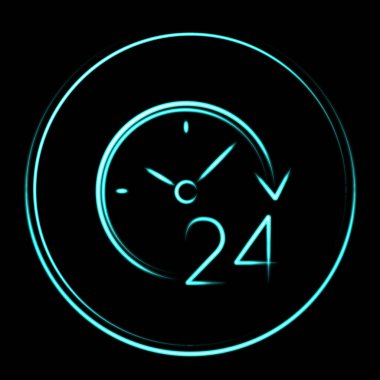 Parlayan web simgeler hatları - bize ulaşın