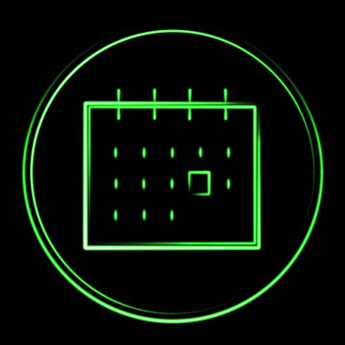 Parlayan web simgeler hatları - bize ulaşın