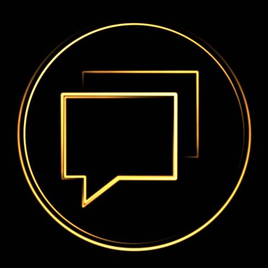 Parlayan web simgeler hatları - bize ulaşın