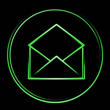 Parlayan web simgeler hatları - bize ulaşın