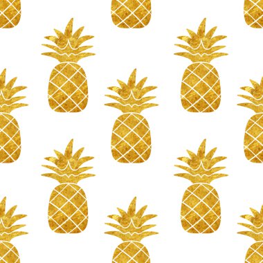 Altın ananas desen 2