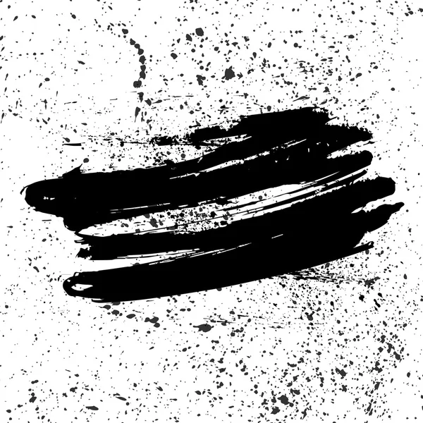 Ink spray grunge texture background with splash — Διανυσματικό Αρχείο