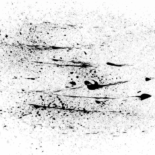 Black ink splash texture on white background — Διανυσματικό Αρχείο