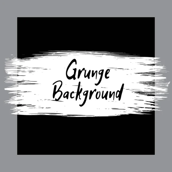 Grunge achtergrond met hand getrokken witte vlekken voor design. Label, — Stockvector