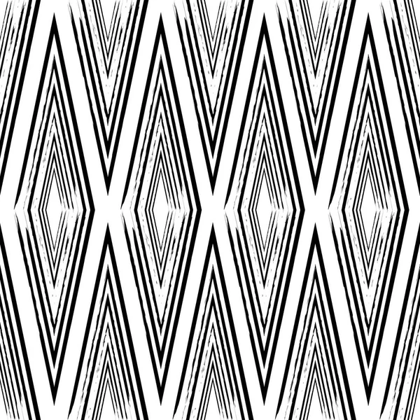Fondo de patrón transparente con rombos de líneas dibujadas a mano. Abdominales — Archivo Imágenes Vectoriales