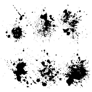 grunge noktalar kümesi