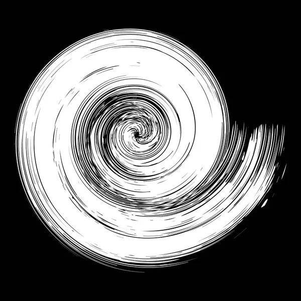 Elementos en espiral grunge — Vector de stock