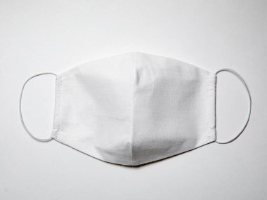 Virüs için yeniden kullanılabilir doku maskesi.