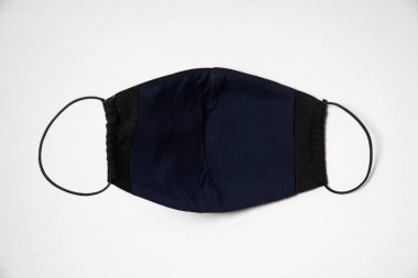 Virüs için yeniden kullanılabilir doku maskesi.