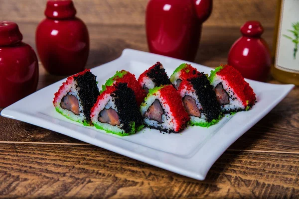 Beautiful sushi sets and rolls sets
